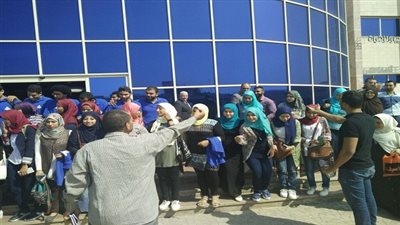 بنها للصناعات الالكترونية تستقبل طلبه جامعتى 