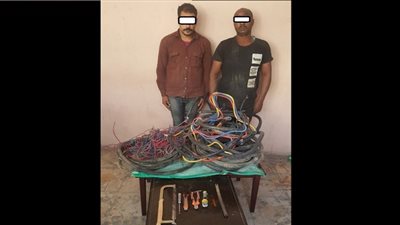 القبض على عاطل وحداد قاما بسرقة جراج هيئة النقل العام بالقطامية