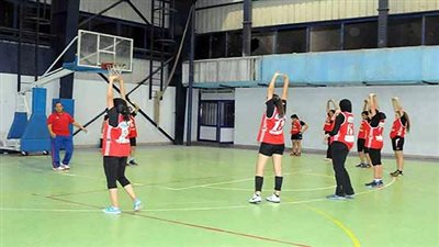 سيدات سلة الأهلي يواجه مصر للتأمين في الدورى