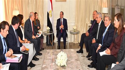 السيسي يستقبل سكرتير عام منظمة التعاون الاقتصادى والتنمية