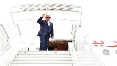 مغادرة السيسي العاصمة الفرنسية 