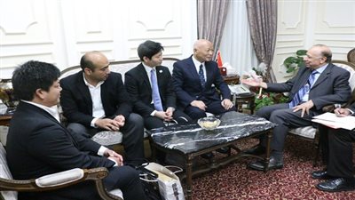 محافظ القاهرة يستقبل وفد اتحاد الجودو بطوكيو