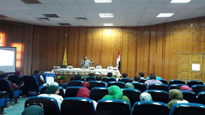 البيئة تشارك في فعاليات الأسبوع البيئي الثانى ويوم البيئة العربى بجامعة المنيا