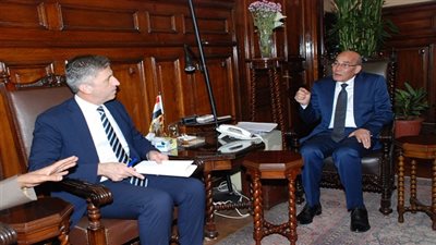 البنا يبحث مع سفير قبرص بالقاهرة سبل التعاون الزراعي بين البلدين