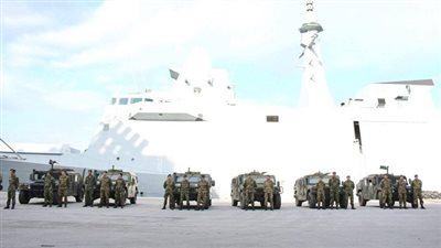 مصر واليونان تنفذان التدريب البحري الجوي المشترك 