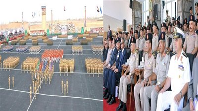  وزير الدفاع يشهد الاحتفال بتخريج الدفعة 155 من معهد ضباط الصف المتطوعين