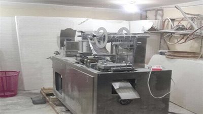 ضبط 2 مليون و586 الف قرص من الادوية المخدرة والمنشطة بمصنع غير مرخص بـ 15 مايو