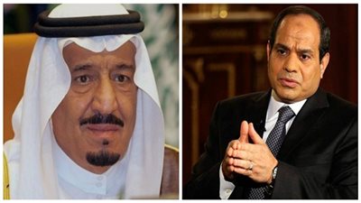 السيسي يتناول سبل تعزيز العلاقات الثنائية مع الملك سلمان بن عبد العزيز