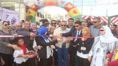 بالصور.. افتتاح اعمال التطوير بمراكز شباب الجبلايات والمثلث والسلام فى السويس 