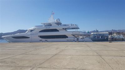 اليوم .. وصول اليخت السياحى السعودى JEWEL لميناء شرم الشيخ