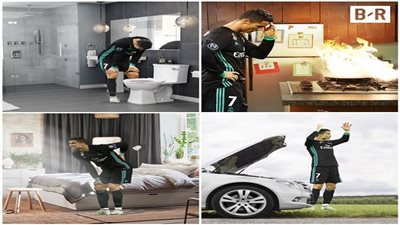 شاهد| سخرية كوميدية من رونالدو بعد هزيمة توتنهام.. ماذا حدث؟