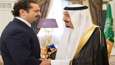 الملك سلمان يستقبل سعد الحريري بعد استقالته