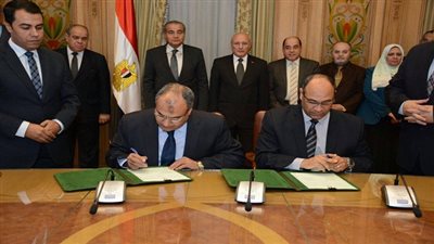 الإنتاج الحربي يوقع عقد مع التموين لتولى إدارة منظومة الخبز والسلع التموينية