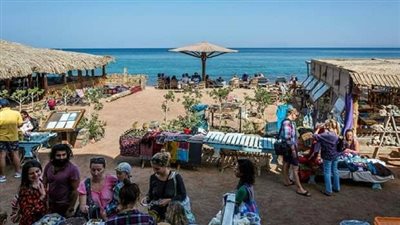 مدينة دهب تستقبل 1767 سائحًا من مختلف الجنسيات