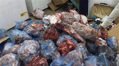 ضبط 1.250 طن لحم مفروم فاسد داخل مطعم شهير في 
