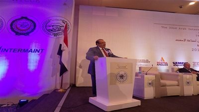 بالصور.. انطلاق المؤتمر العالمى العربى لصناعة الأسمنت بمدينة شرم الشيخ.. حسن راتب: المؤتمر يحمل رمزية البناء والتعمير فى عالم يسوده الاستقرار والسلام.. ويؤكد: صناعة الأسمنت أحد أسباب النهضة العمرانية 