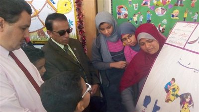 بالصور.. افتتاح معرض الصحافة المدرسية بالسويس