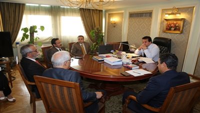 عبد الغفار يستقبل رئيس الجامعة الليبية الدولية لبحث التعاون المشترك