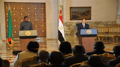 ننشر نص كلمة السيسي خلال المؤتمر الصحفي المشترك مع رئيس زامبيا