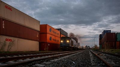 معدل غير مسبوق لنقل البضائع بالسكة الحديد من ميناء دمياط