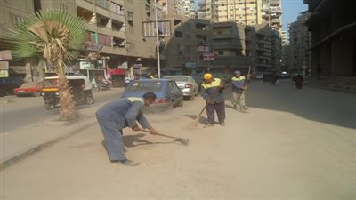 حملة نظافة واسعة بعز الدين عمر بالعمرانية