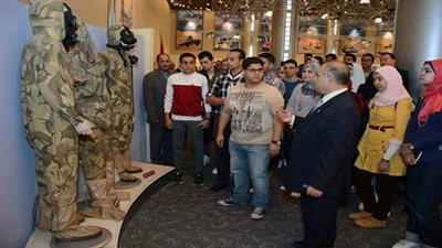 إنطلاق الفوج الثامن من شباب الجامعات المصرية لزيارة مصانع الإنتاج الحربي