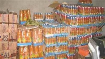 مباحث التموين: ضبط 23 الف عبوة عصائر 