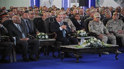 الرئيس عبد الفتاح السيسي يفتتح المدينة السمكية الصناعية بغليون وعدد من المشروعات التكميلية ببحيرة البردويل