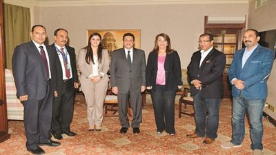 غادة والي: خطط عمل للتعاون مع الكويت في مجال تسويق منتجات الأسر المنتجة والحرفية