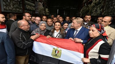 سحر نصر تضع حجر الاساس لتوسيع المنطقة الحرة وإنشاء فرع مركز خدمات المستثمرين بالاسماعيلية