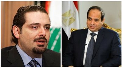 انطلاق مباحثات السيسي والحريري بالاتحادية
