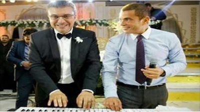 عمرو الليثى يوجه التهنئة للهضبة على برنامجه الجديد على شاشة الحياة 