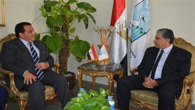 فهمي يلتقي بوفد وزارة البيئة الأردنية لبحث أوجه التعاون بين البلدين