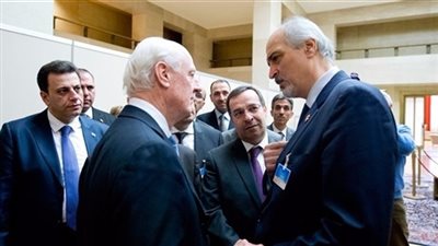 غدا.. وفد الحكومة السورية لمحادثات السلام يصل جنيف