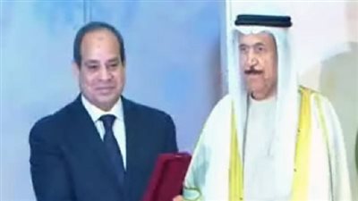 عبدالرحمن آل خليفة يشكر الرئيس عبد الفتاح السيسي على منحه وسام الجمهورية