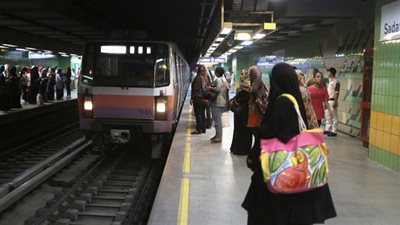 توقف مؤقت لحركة مترو الخط الثانى