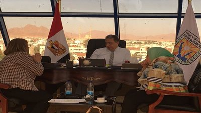 راضي: رفع درجة الاستعداد للدرجة القصوى بجميع مستشفيات جنوب سيناء