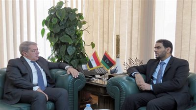 وزير المالية يبحث مع نظيره الليبى تعزيز التعاون الاقتصادى والمالي بين البلدين