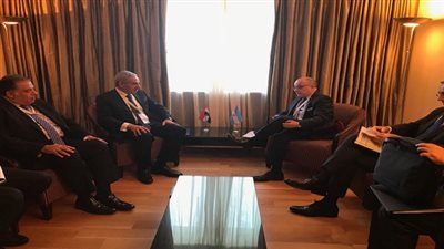 وزير التجارة والصناعة يلتقى بوزير الخارجية الأرجنتينى على هامش اعمال المؤتمر الوزارى لمنظمة التجارة العالمية