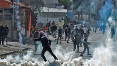 مواجهات عنيفة بين شباب فلسطينى وقوات الاحتلال في القدس