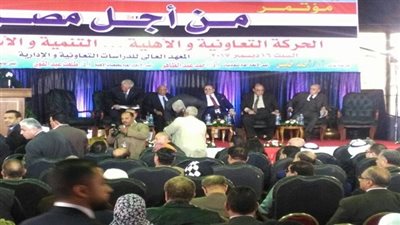 راتب: تعظيم دور التعاونيات لضمان حياة كريمة.. وندعم الرئيس فى قوله 