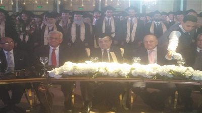 وصول وزير التعليم العالى إلى حفل تخريج دفعة جديدة من طلاب جامعة سيناء