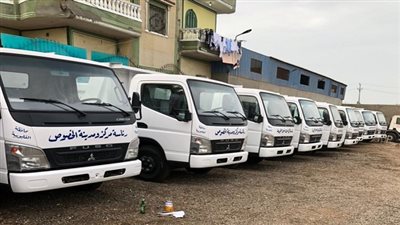 محافظ القليوبية يوجه باستلام 6 لوادر لدعم منظومة النظافة بالمحافظة