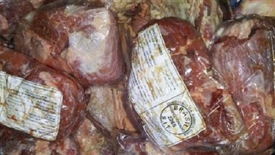 ضبط 5 أطنان لحوم فاسدة قبل ترويجها على المواطنين في الجيزة