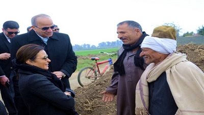 وزيرة الاستثمار والتعاون الدولي تتفقد أعمال تجهيز المنطقة الاستثمارية بالقليوبية 