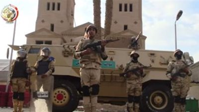 شاهد| قوات حماية المواطنين تنتشر فى المحافظات لتأمين أعياد الميلاد