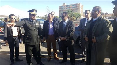 بالصور.. عدد من مديري الأمن يتفقدون الإرتكازات ونقاط التفتيش