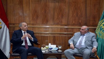 محافظ القليوبية يستقبل مدير الأمن الجديد لتهنئته بالمنصب الجديد