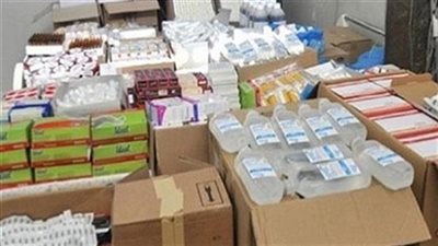 ضبط 3395 قطعة مستلزمات طبية مجهولة المصدر في شبرا الخيمة