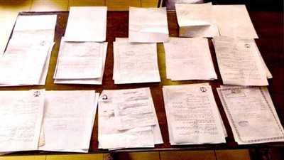 القبض على تشكيل عصابى يزور المستندات بالاسمرات